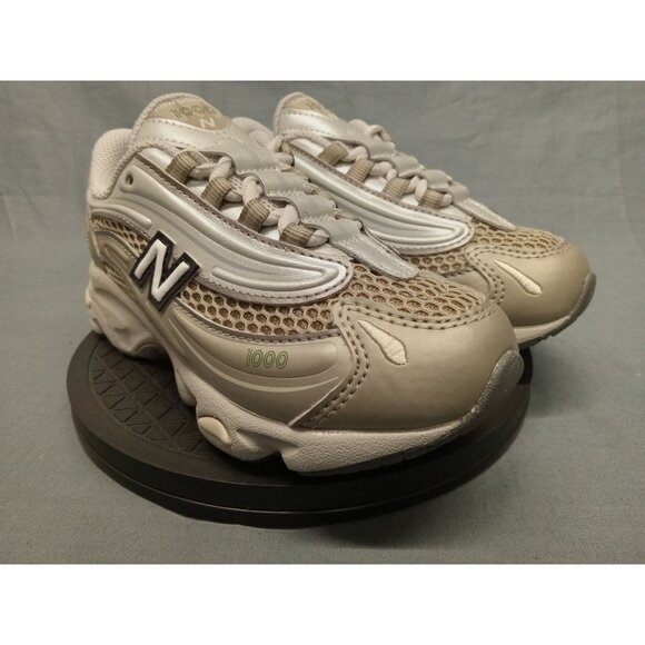 New Balance Boys 1000 Sneakers Lace Up PC1000NK Brown Grey Size 12 NEW NO BOX! - Picture 3 of 11